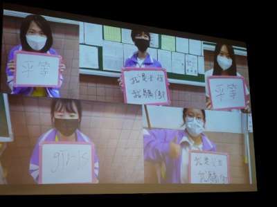 學生透過影片傳遞性平宣言