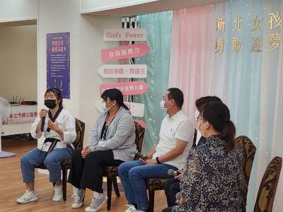 新北女孩日記者會~金陵女中許珮旂分享身為女性，仍能專心投入運動