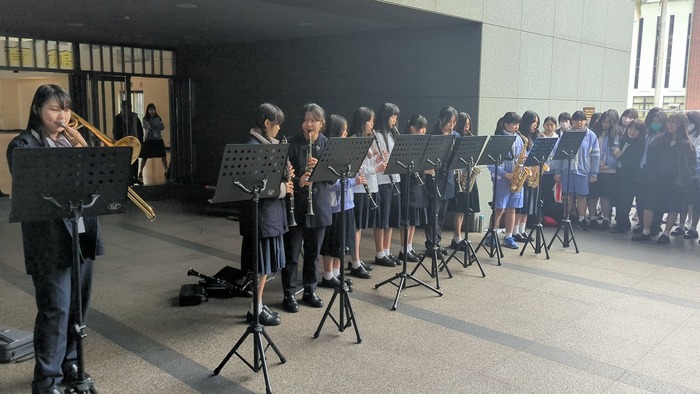 管樂團快閃表演