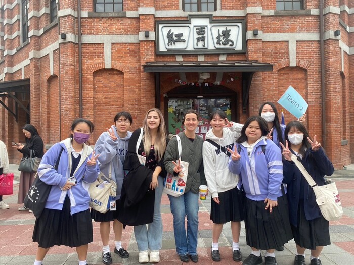 組員在西門町紅樓合照